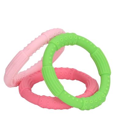 Silicone Teething Ring & Bracelet - Ideal for Travel & Home | Best Teething Solutions - Buy Online on GoSupps.com