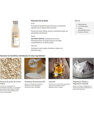 MUSSVITAL MussvGel Essential Avena 750 - Buy Online on GoSupps.com