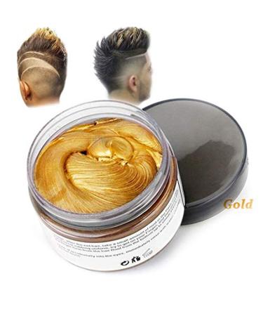 Hair Color Wax - Natural Matte Gold Hairstyle for Party Cosplay & Halloween - International Shipping - Buy Online on GoSupps.com