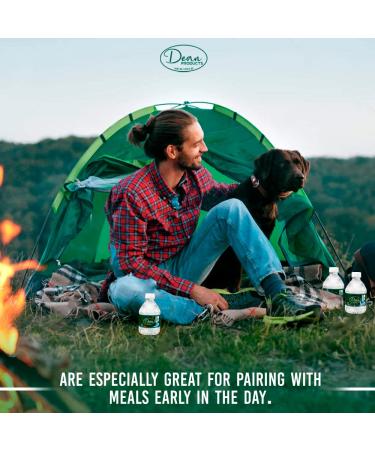 Dean Products Spring Water Bottles 24 Pack - Bottled Spring Water - Small 8 oz Mini Bottles - Bulk Pack - Buy Online on GoSupps.com