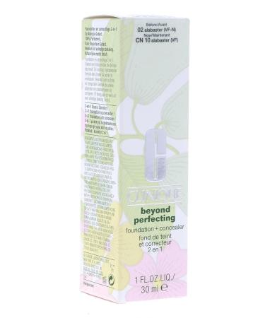 Clinique Beyond Perfecting Foundation & Concealer No.02 Alabaster vf-n 1oz - Pack of 1 - Buy Online on GoSupps.com