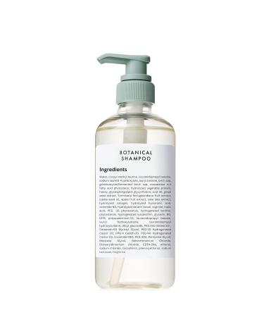 Botanist Japanese Organic Shampoo for Flat Hair - Strengthen & Revitalize Sulfate & Silicone Free 490 mL | Peony & Orange Blossom - Buy Online on GoSupps.com