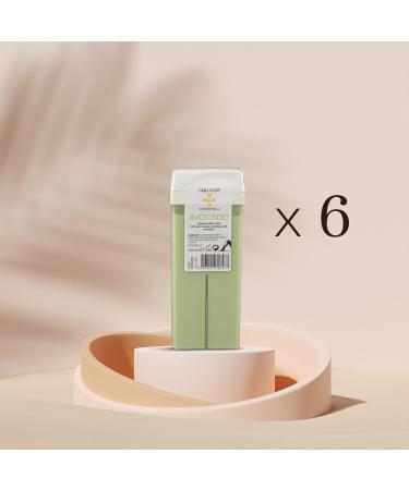Guill Avocado Wax Gold 100ml - Professional Hair Removal for All Skin Types | Easy to Use & Sensitive Skin Friendly - 6 Pieces - Buy Online on GoSupps.com