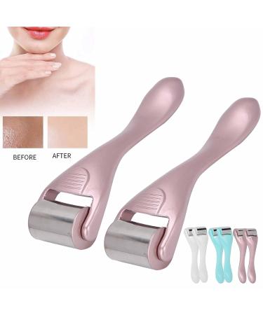Buy Ice Roller Face Massager - Pink Slimming & Lifting Tool for Tightening & Cold Compress - Shop Internationally! - Buy Online on GoSupps.com