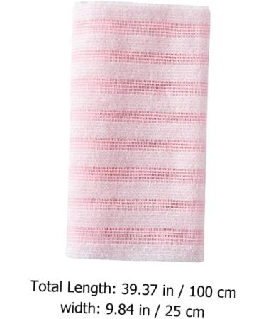 POPETPOP 6 Pcs Bath Towel Set - Double Sided Shower Scrubber Bath Sponges & Loofah Mitt for Ultimate Body Cleaning - Ideal for Smooth Skin & Relaxing Baths - Buy Online on GoSupps.com