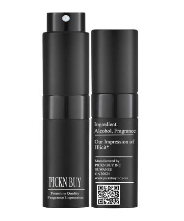 PICKN BUY Luxury Perfume for Women 0.34 Fl oz Scent Compatible to Illicit Perfume Made in USA Long-Lasting Spray Comes in Refilable Bottle Illicit* Impressions 0.34 Fl Oz (Pack of 1) - Buy Online on GoSupps.com