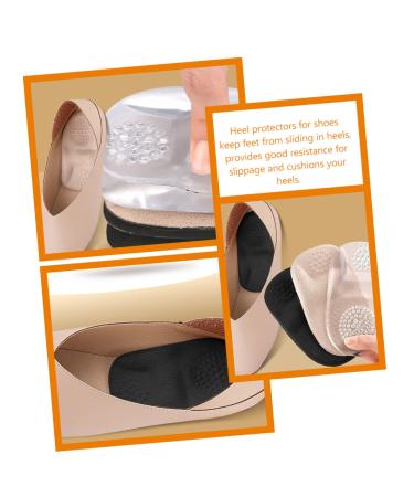 FRCOLOR 9 Pairs Heel Pad Half Size - Silicone Heel Protectors for High Heels & Boots | Comfort Inserts for Women - Buy Online on GoSupps.com
