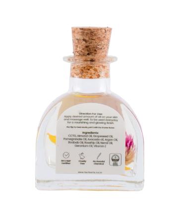 Herbaria Sweet Tart Body Oil 100ml | 100% Sustainable & Vegan Luxury | Grapeseed Pomegranate Avocado Argan & Baobab Oils - All Season Care - Buy Online on GoSupps.com