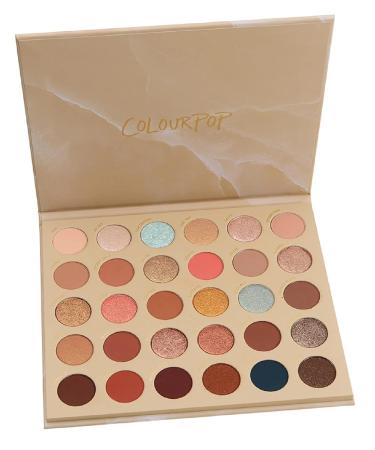 ColourPop YOU'RE GOLDEN Eyeshadow Palette - Mega Matte Metallic Sparkle - Cruelty-Free & Super-Pigmented - Buy Online on GoSupps.com
