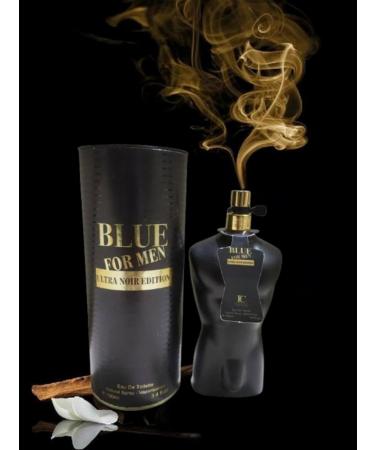 BLUE FOR MEN ULTRA NOIR EDITION Eau de Toilette 3.4 fL. Oz. Amber fragrance for men. - Buy Online on GoSupps.com