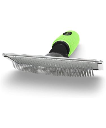 Slicker Dog Brush for Shedding Short & Long Hair - Cat & Dog Grooming Supplies | Deshedding Tool for Single or Double Coated Pets - Undercoat Rake for Small Dogs - Buy Online on GoSupps.com