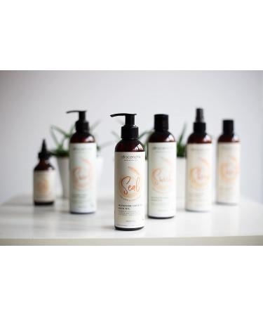 Afrocenchix Seal - Scalp Oil for Afro and Curly Hair- Blended With Jojoba and Castor Oil for hair growth Moisture locking Hair Oils 200ml - Buy Online on GoSupps.com