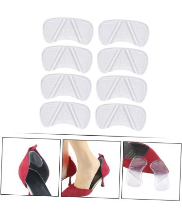 4 Pairs Half Size Back Heel Cushions - Portable Gel Heel Pads & Grips for Women s Shoes | Comfortable Shoe Accessories - Buy Online on GoSupps.com