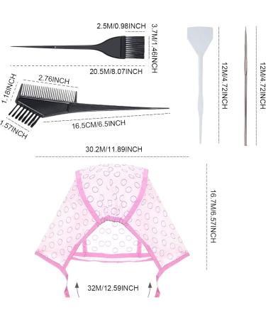 NITAIUN 12 Pcs Hair Highlighting Kit with Pink Frosting Cap - Salon Quality Hair Coloring Supplies for Women - Buy Online on GoSupps.com