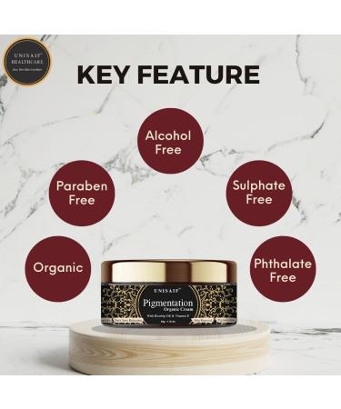 Pigmentation Cream for Blemishes - Flawless Skin with Carrot Seed Oil Licorice & Vitamin C | 50g - Buy Online on GoSupps.com
