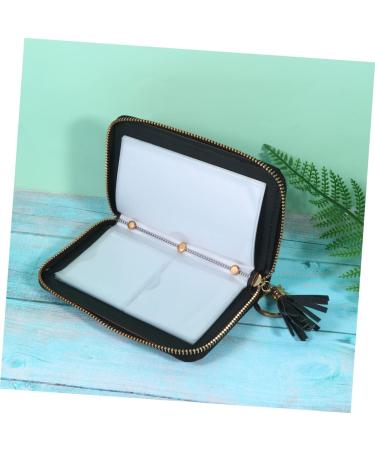 Beatifufu Nail Print Stencil Card Holder Groovy Cheistmas Organizador De Mo os Para Ni as Stamping Plate Holder Purse Holder Stand Nail Art Stencil Bag Cards Bag Nail Art Plates Bag 16x12cm Black - Buy Online on GoSupps.com