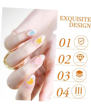 Healeved 1 Nail Art Polymer Clay Stickers for Nails Nail Art Sticker Diy Nail Art Decor Diy Manicure Supplies Cell Phone Accessories Polymer Clay Beads Candy Stickers Star Crafts Cream Gum - Buy Online on GoSupps.com