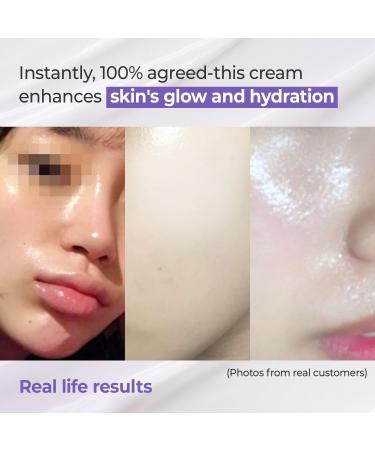 Rbfy. Re-Born Cream - Korean Deep Hydration Moisturizer for 360-Degree Radiant Glow | Suitable for Dry & Combination Skin | Evening Primrose Flower Extract | Korean Skincare (2.71 fl oz) - Buy Online on GoSupps.com
