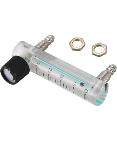 LAMELLIS 0.1-1.5LPM 1.5L Oxygen Flow Meter Flowmeter with Control Valve for Oxygen Air Gas - Buy Online on GoSupps.com