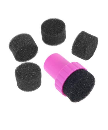 Frcolor 4pcs Nail Brush Set - Polish Sponge Sealant & Stencil for Perfect Manicure | International Shipping - Buy Online on GoSupps.com