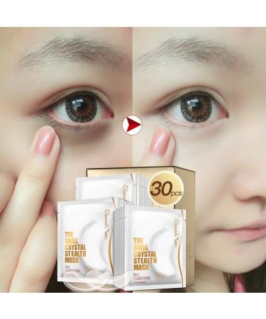 QKISS Eye Pads - 30 Anti-Aging Collagen Masks for Dark Circles & Puffiness Relief - Buy Online on GoSupps.com