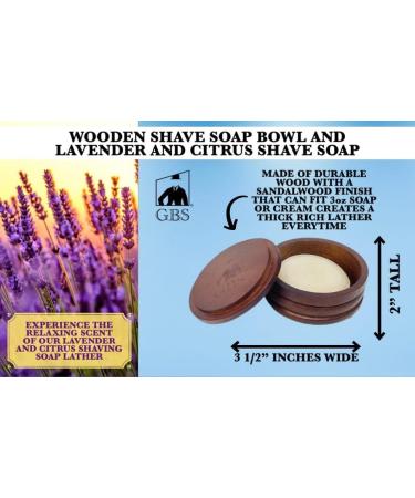 G.B.S Complete Men's Wood Shaving Set | Premium Wet Shaving Kit for a Smooth Shave - International Shipping Available - Buy Online on GoSupps.com