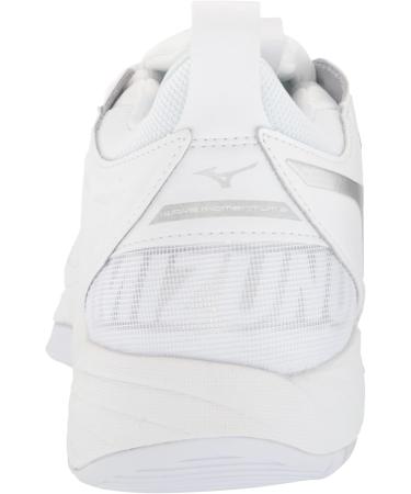 Mizuno Men's Wave Momentum Volleyball Shoe 8.5 (0850) White-Silver - Size 9 - Buy Online on GoSupps.com