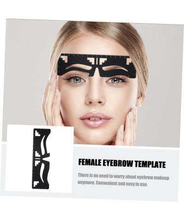 PLAFOPE Eyebrow Marker Eyebrow Design Eyebrow Card Resuable Brow Stencil Brow Mapping Ruler Eyebrows Shaper Balance Gold - Buy Online on GoSupps.com