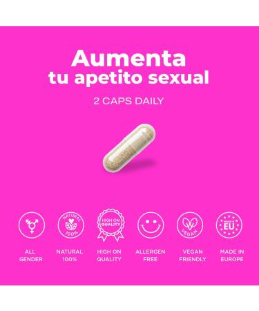 Hi!Sex Natural aphrodisiac with maca tribulus and ginseng by sexief Increases libido and sexual energy and testosterone in men and women Box of 10 sachets x 4 capsules - Buy Online on GoSupps.com