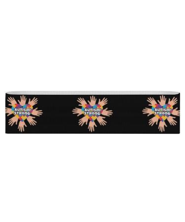 Autism Strong Resistance Bands for Working Out Non-slip Legs Booty Yoga Straps Physical Therapy Aids