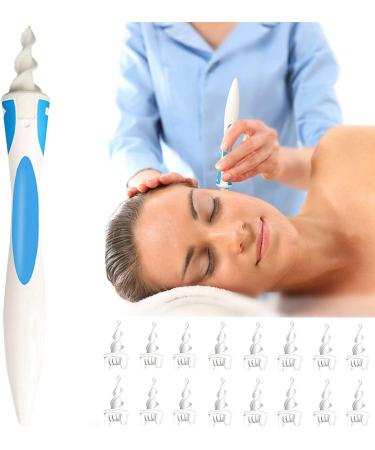 Q-Grips Earwax Remover - Soft Silicone Tool with 16 Replacement Heads for Safe & Easy Ear Cleaning - Buy Online on GoSupps.com