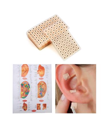 600Pcs Graine D'oreille D'acupuncture Vaccaria Graines D'oreille Oreille Presse Graines Acupuncture Points Acupuncture Graines Magn tiques Th rapies Auriculaire Kiuiom