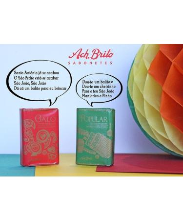 Ach Brito Set of 4 Soap Bar | Simbolos Lusitanos Portugal | Mar 75g | Saudade 75g | Popular 75g | Galo 75g - Buy Online on GoSupps.com