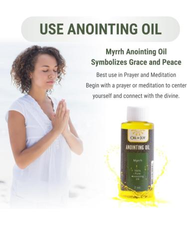 100% Pure Myrrh Anointing Oil 2oz | Ideal for Prayer Church Services & Ceremonies | International Shipping Available - Buy Online on GoSupps.com
