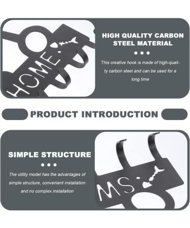 STOBAZA 1pc Kitten Key Hook Car Keychain Hat Hooks Wall Mount Coat Hooks Porch Pothook Bracket Wall-Mounted - Buy Online on GoSupps.com