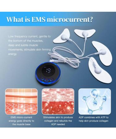 Schwamm 1Set for Face Muscle Stimulator Lifting Pulse Electric V-Face Slim Eye Beauty Wrinkle Remover ABS - Buy Online on GoSupps.com