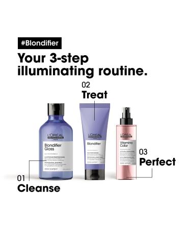LOreal Serie Expert Blondifier Conditioner 200ml - Nourish & Enhance Blonde Hair | International Shipping Available - Buy Online on GoSupps.com
