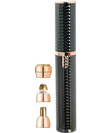 Nose hair trimmer for women precision trimmer for nose and ears painless compact and light waterproof battery operated skinfriendly ideal Black - Buy Online on GoSupps.com