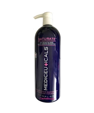 Therapro Saturate Moisturizing Shampoo 33.8 Fl Oz - Buy Online for Soft Hydrated Hair | International Shipping Available - Buy Online on GoSupps.com