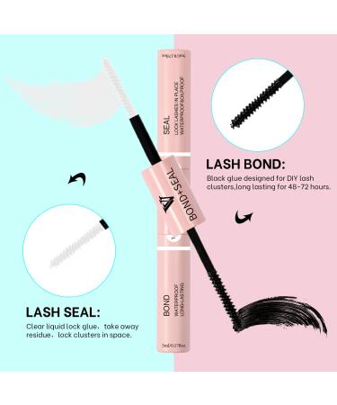 VAVALASH DIY Lash Extension Kit - 280 Clusters Individual Lashes (30D 40D 0.07D 10-16mm) with Bond Seal & Tweezers for Home Use - Perfect Eyelash Extension Solution - Buy Online on GoSupps.com