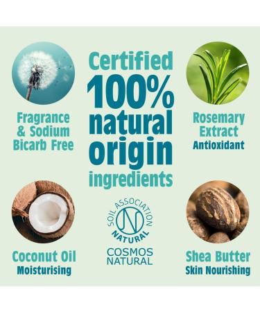 Salt Of the Earth Natural Unscented Deodorant Stick - Aluminium Free Vegan Long Lasting Protection Refillable Leaping Bunny Approved - Made in the UK - 84g - Buy Online on GoSupps.com