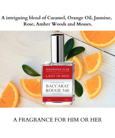 Genealogy Collection Fragrance by Fragrance Club | Baccarat Rouge 540 Inspired EDP 1.9oz with Orange Oil, Jasmine & Amber Woods | Unisex Scent - Buy Online on GoSupps.com