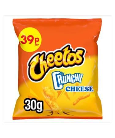 Cheetos Crunchy Cheese Snacks 30g x Case of 30