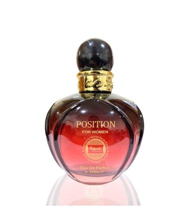 Hybrid & Company Position for Women Eau De Parfum Natural Spray Sensual Scent 3.4 Fl Oz Position 3.4 Fl Oz (Pack of 1) - Buy Online on GoSupps.com