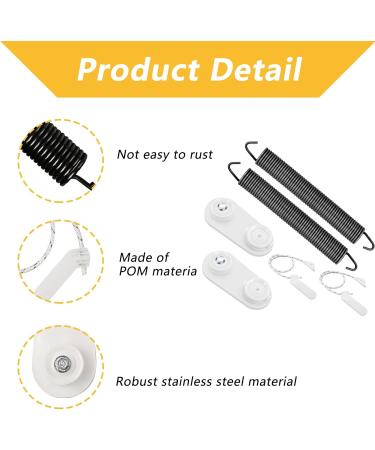 Buy 8194001 & 8270020 Dishwasher Door Balance Link & Spring Kits - Fits Whirlpool KitchenAid Maytag - Replaces 8270021 8270022 WP8270020 AP6012319 - International Shipping Available - Buy Online on GoSupps.com