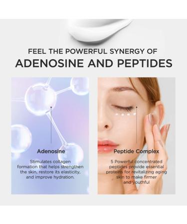 Dewycel Eye Plus Cream with Adenosine, Madecassoside, and Peptide Complex | 1.0 fl oz | Korean Skincare for Wrinkles, Dark Circles, and Dullness - Buy Online on GoSupps.com