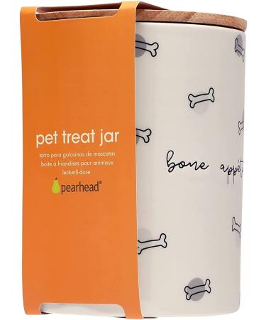 Pearhead Pet Feeding Set: Dog and Cat Bowl, Treat Jar, Holiday Home Decor, Mat & Accessories - Buy Online on GoSupps.com