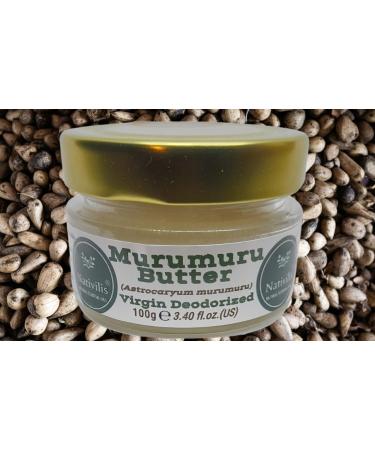 Nativilis Murumuru Butter - Virgin Deodorized Skin & Hair Moisturizer | Amazonian Rainforest Collection | Non-Comedogenic Less Frizz Copaiba Benefits - Buy Online on GoSupps.com