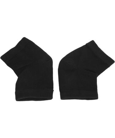 Moisturizing Gel Heel Sleeves - Repair Cracked Heels & Dry Feet - Softens Rough Skin - Foot Spa Treatment Socks with Cotton Fabric - 2 Pairs - Buy Online on GoSupps.com