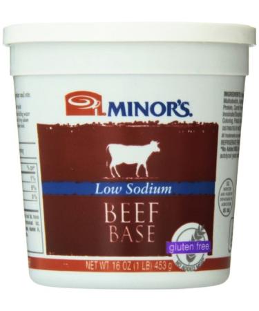 Minors Low Sodium Beef Base - 16 oz